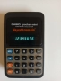 Ретро калкулатор Casio Pocket-Mini (1975 г.) VFD дисплей – Рядък/Брандиран, снимка 2