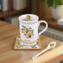Нова порцеланова серия чаши с лимони, снимка 7