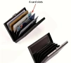 Портмоне за карти за пазарене и банкови карти, защита срещу сканиране, снимка 4