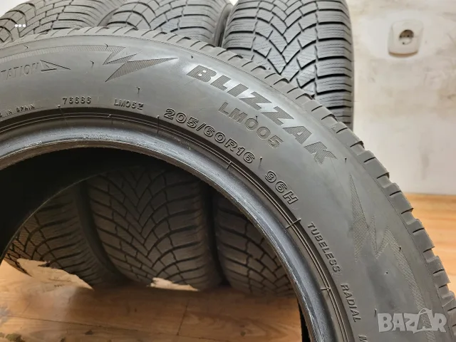 205/60/16 Bridgestone / зимни гуми, снимка 6 - Гуми и джанти - 55671901