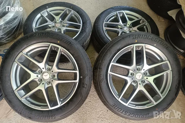 Оригинални джанти с гуми летни 19 цола за Mercedes GLC дот 2024г Нови!!!