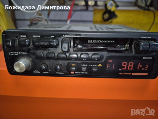 Касетофон  pioneer 