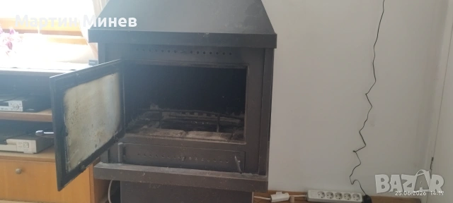 Продавам камина с огнеупорни тухли, снимка 2 - Камини - 54123895