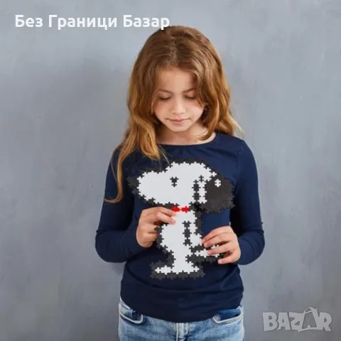 Нова играчка Plus-Plus Snoopy Peanuts конструктор 275 части, STEM пъзел за деца 5+ Идеален подарък, снимка 3 - Образователни игри - 55476156