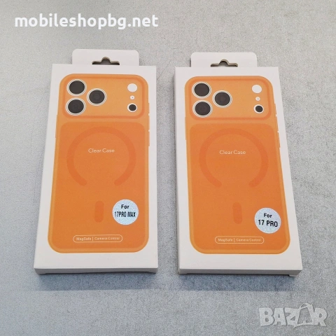 iPhone 17 Pro Max /17 Pro оранжев гръб MagSafe защита на камерите , снимка 7 - Калъфи, кейсове - 54615372