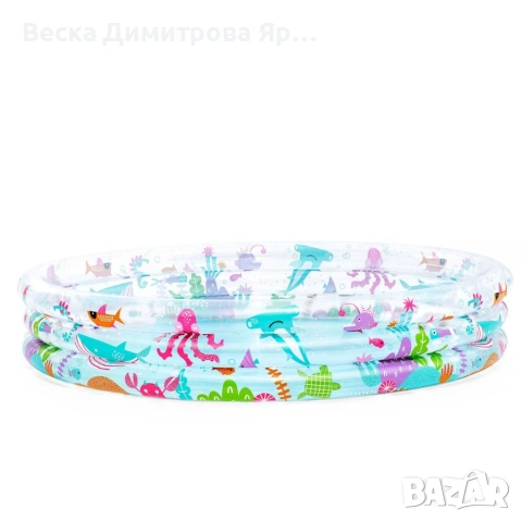 Детски надуваем басейн „Подводно приключение“ , снимка 9 - Басейни и аксесоари - 54933652