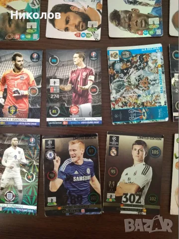 Продавам PANINI Trading cards, снимка 7 - Колекции - 55482107