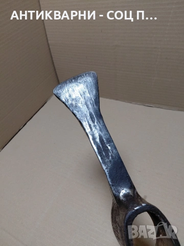 Соц Стара Ръчно Кована Киркобрадва Сърп И Чук 2.700кг. НОМЕР 1802., снимка 9 - Антикварни и старинни предмети - 54383563