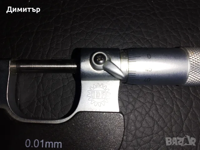 Нов микрометър отличен, снимка 3 - Шублери - 55572783