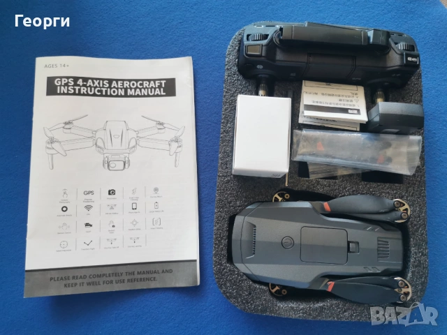 Професионален сгъваем дрон с камера, 4K K918 MAX, снимка 3 - Дронове и аксесоари - 54904628