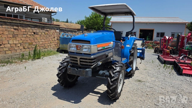 Японски трактор Iseki TG253F GEAS с фреза, 4х4, 25 кс., АграБГ Джолев, снимка 6 - Селскостопанска техника - 55088496