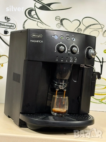 Кафемашина кафе автомат delonghi magnifica с гаранция, снимка 7 - Кафемашини - 54842671