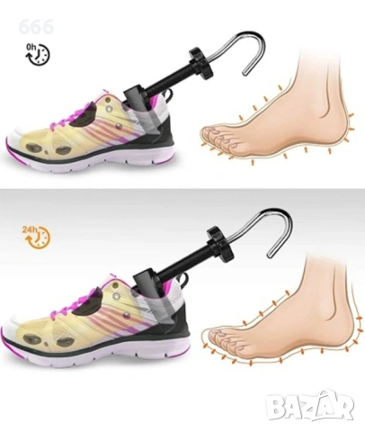 Разширител за обувки (калъп), предназначен за коригиране на формата и размера на обувките., снимка 7 - Други стоки за дома - 54150658