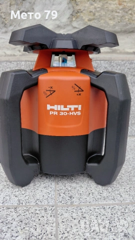 Hilti PR 30 HVS A12 - Ротационен лазерен нивелир, снимка 4 - Други инструменти - 55152700