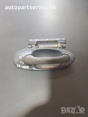 Външна дръжка за предна дясна врата черна за Saab 9-3 (2002–2007) 12786424