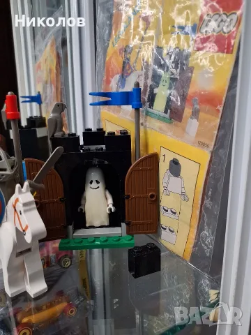 LEGO 6034 замък с дух и рицар + инструкции, снимка 3 - Конструктори - 55509690