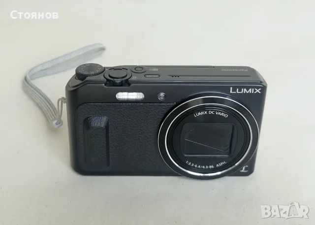 Компактен фотоапарат Panasonic Lumix DMC-TZ58 / 16 MP / Full HD / Wi-Fi / 20х оптичен зум