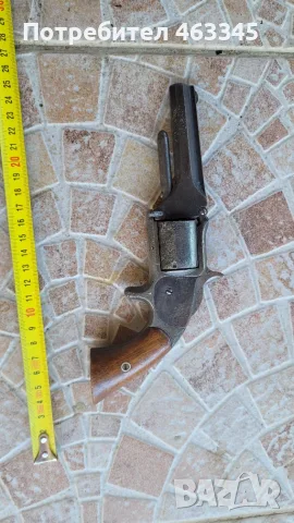 пистолет, пищов, револвер Smith and Wesson Mark 1