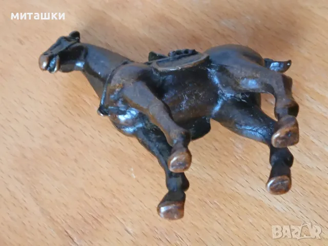 Метална фигурка кон, снимка 3 - Колекции - 53759162