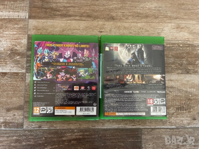 Xbox one: Dragon Fight Z, Dishonored 2, снимка 2 - Игри за Xbox - 54810960