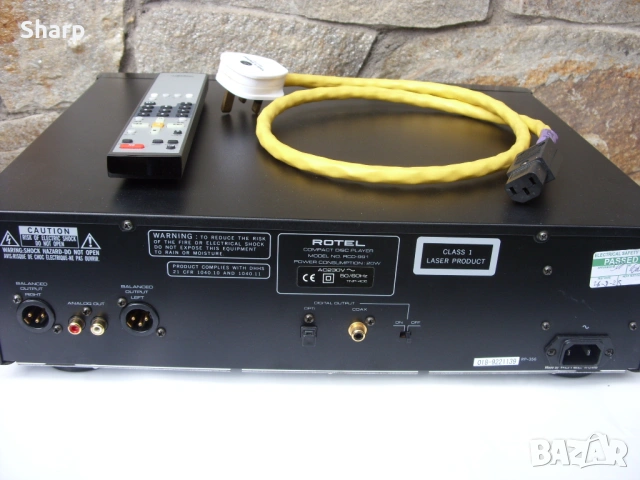 Rotel RCD-991, снимка 8 - Аудиосистеми - 54028250