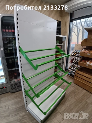 метален стилаж, снимка 4 - Стелажи и щандове - 54051979