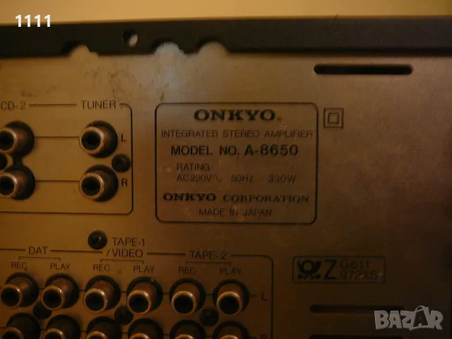 ONKYO     A-8650  , снимка 7 - Ресийвъри, усилватели, смесителни пултове - 55376887