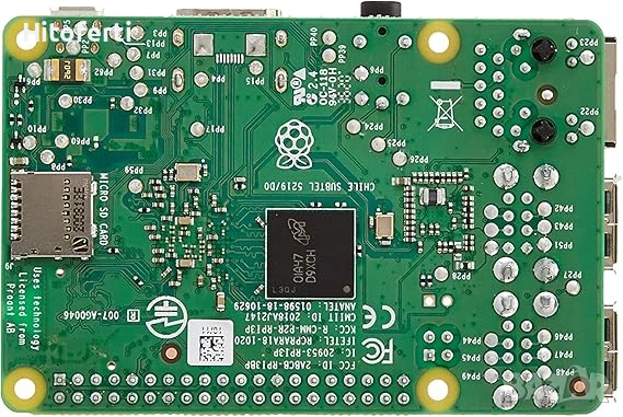 Платка Raspberry Pi 3 Модел B+ (3B+) Raspberry Pi 3B+ (1GB) (3B Plus), снимка 2 - Дънни платки - 54874071