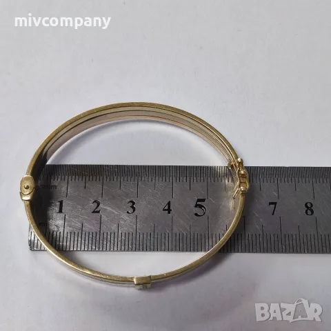 Златна гривна 12.16гр. Cartier, снимка 4 - Гривни - 55303735