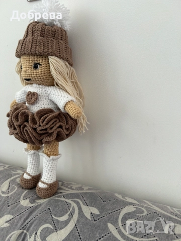 Кукла Никол Амигуруми, снимка 5 - Плюшени играчки - 55068437