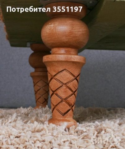 Струговани дървени крака за мебели от бук различни размери и дизайн