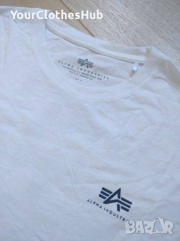 Alpha Industries L/XL size Мъжка тениска, снимка 4 - Тениски - 54961284