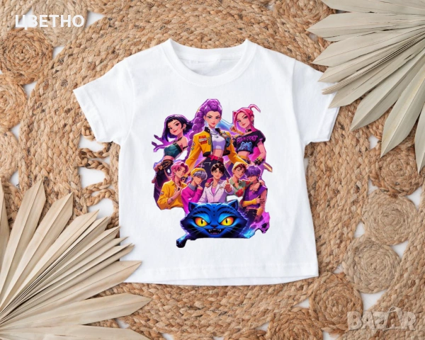 🚨🔥 НОВИ МОДЕЛИ K-POP HUNTRIX ТЕНИСКИ 🔥🚨, снимка 3 - Детски тениски и потници - 54924410