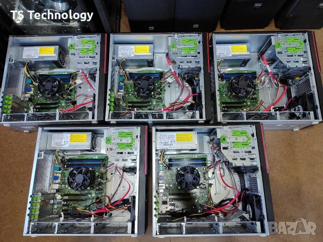 Компютри Fujitsu Esprimo P720 / i3-4130 / работещи (без RAM и HDD) – 5 бр., снимка 8 - Работни компютри - 55697148