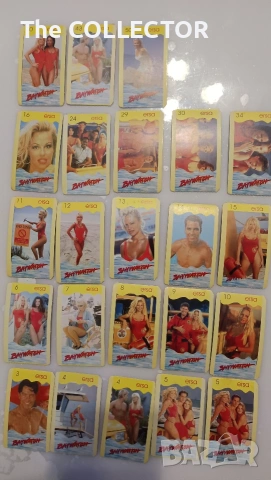 Ретро карти Baywatch - 23 бр.