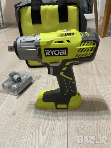Акумулаторен ударен гайковерт RYOBI, снимка 2 - Винтоверти - 55245019