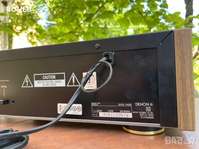 CD PLAYER DENON DCD-1420 - JAPAN, снимка 12 - MP3 и MP4 плеъри - 54974239