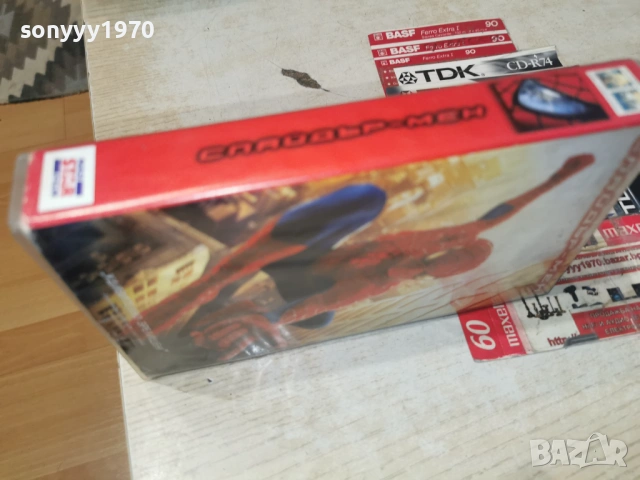 СПАЙДЪР-МЕН ORIGINAL VHS TAPE 1705261006L1, снимка 4 - Други жанрове - 54579217