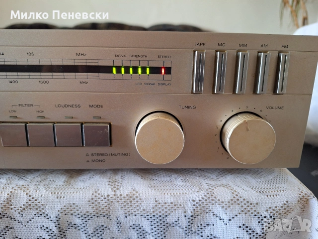WEGA R355SH HIFI VINTAGE STEREO RECEIVAR.MADE IN JAPAN FOR WEST GERMANY., снимка 4 - Ресийвъри, усилватели, смесителни пултове - 54657897