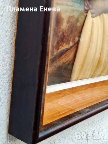 Портрет на Мис Джулиана Уилоуби, репродукция, снимка 6 - Картини - 53967103