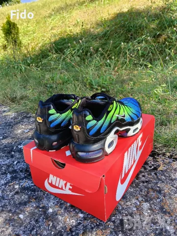 Nike Air Max Plus Racer Blue Volt, снимка 6 - Маратонки - 55453288