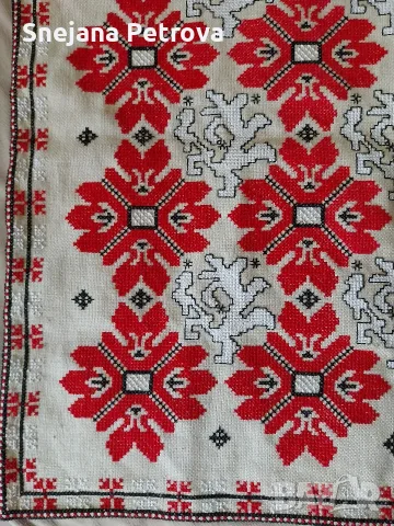Каре на ленена панама , снимка 2 - Декорация за дома - 55338795