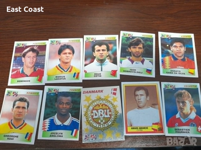 Голям лот емблеми и стикери/отрезки Panini Световно 94-та и 98-ма, Европейско 96-та, снимка 11 - Фен артикули - 54995647