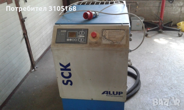 индустриален винтов компресор Alup SCK 10-10, снимка 3 - Компресори - 54895636