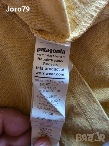 Patagonia P-6 Logo Responsibili-Tee T-shirt Мъжка Тениска Туризъм Риболов Раз.M, снимка 6 - Тениски - 55153502