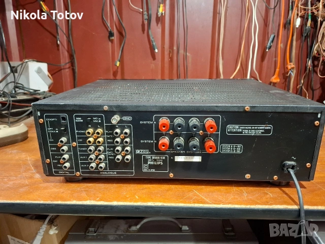 Продава се усилвател Philips DFA-888. , снимка 5 - Ресийвъри, усилватели, смесителни пултове - 54046386