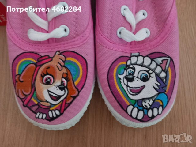 Детски маратонки Ръчно Рисувани детски кецове Пес Патрул / Paw Patrol, снимка 6 - Детски маратонки - 54628558