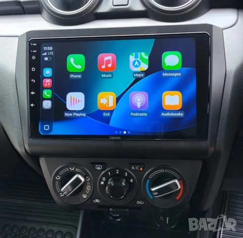 Мултимедия за Suzuki Swift, 2017-2022, Android, Навигация, Waze, Carplay, Андроид, двоен дин, Swift, снимка 7 - Аксесоари и консумативи - 55179579