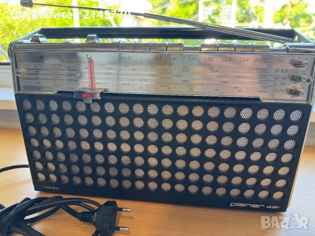 Радио Siemens Planar 421, снимка 6 - Радиокасетофони, транзистори - 55043070