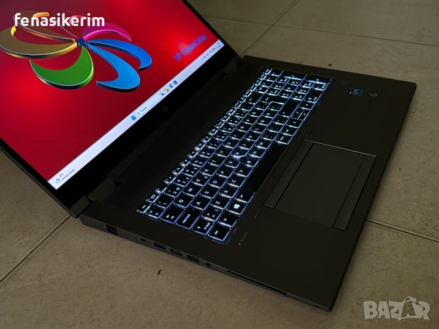 17.3' 4K UHD DC i7-11850H Zbook Fury 17 G8 64GB DDR4/1TB NVMe/Nvidia RTX A5000 16GB, снимка 5 - Лаптопи за работа - 54781344